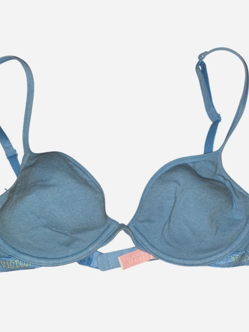 Victoria's Secret Steel Blue Padded Underwire Bra